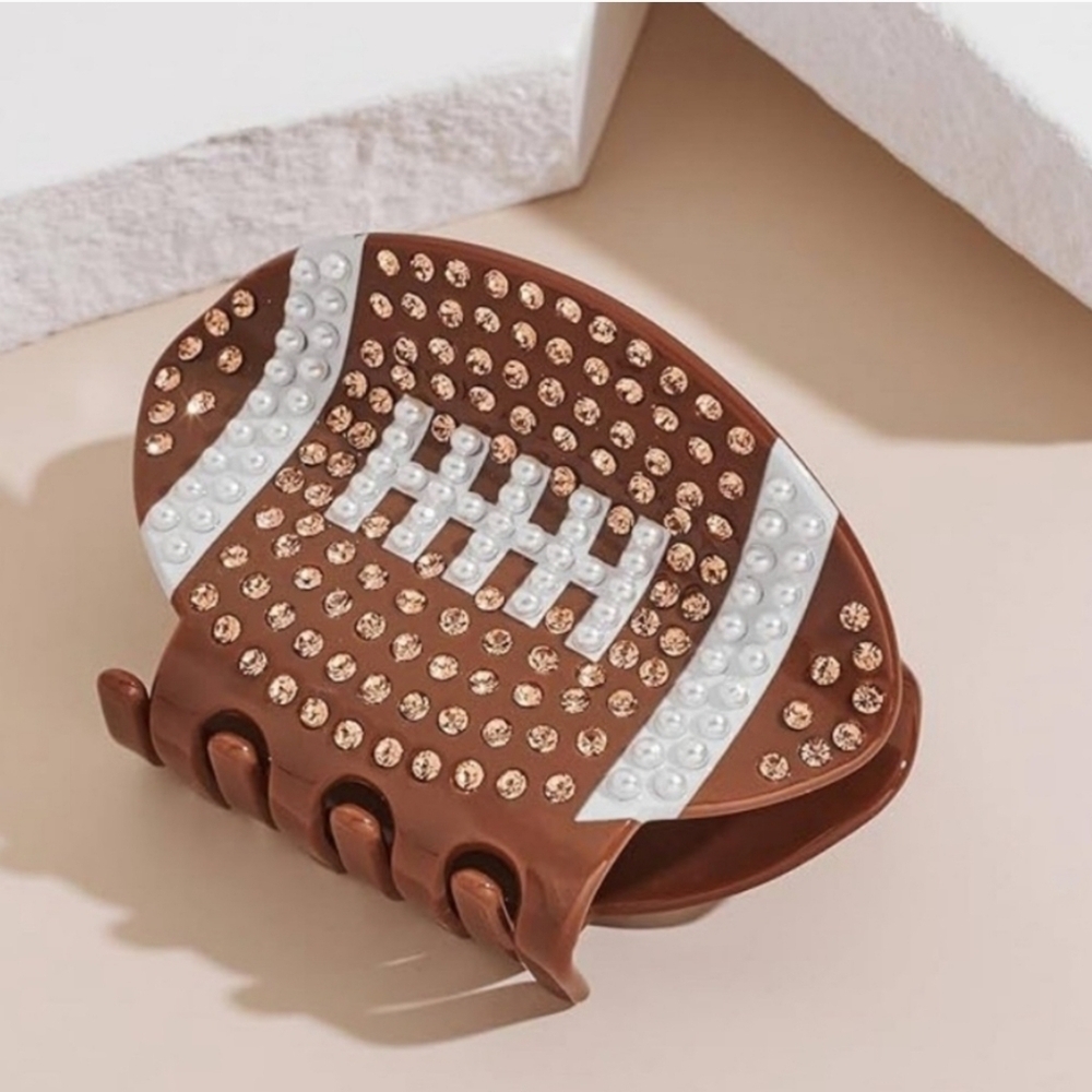 🔹️Piper K🔹️ Football Mom Game Time Tailgating Hair Claw